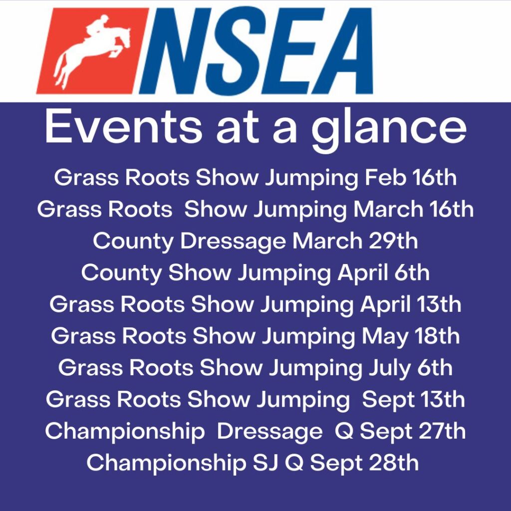 Nsea 2025 Beaver Hall Equestrian Centre